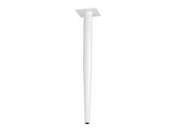 Опора без регулювання конічна GIFF Vivaro H=400 білий глянець