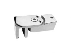 З'єднувач труба-скло 15х15 мм з регулюванням GIFF полірований хром