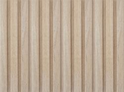 Стінова панель МДФ Super Profil 117(104)x12х2800 Дуб Шамоні світлий