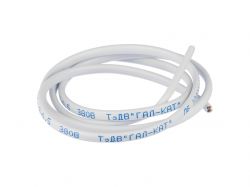 Провод электрический медный ШВВП 2х0,5 мм.кв белый