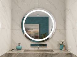 Декоративне дзеркало з підсвічуванням R6 700*700 мм