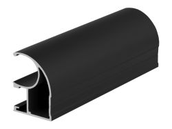 Вертикальний профіль SLIDER PROJECT L=5000 чорний