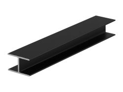 З'єднувальний профіль SLIDER PROJECT L=5000 чорний