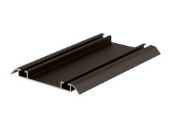 Направляючий профіль нижній SLIDER PROJECT L=5000 темна бронза