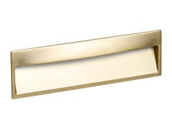 Ручка врізна Virno Lines 415/160 матове золото