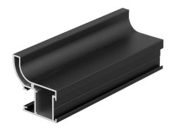Профиль вертикальный Slider WAVE L=5300 черный