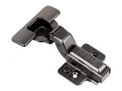 Петля вкладна з дотягувачем Clip-on 3D GIFF PRIME d=35 H=0 чорний нікель