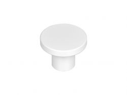 Ручка кнопка GIFF 3/303 белый матовый