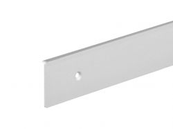 Заглушка стільниці торцева права U-закруглена GIFF 38х600 R-1 алюміній