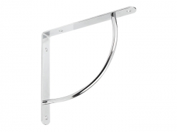 Консоль декоративна випукла GIFF ДУГА L=222 хром