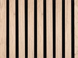 Декоративна акустична панель 2800х300(30) Горіх Салерно (ДАП-003)