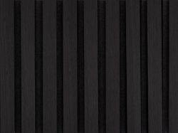 Декоративна акустична панель 2800х300(30) Чорний (ДАП-005)