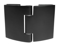 Петля 180* скло-скло GIFF Glass modern чорний матовий