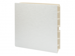 Уцінка. Планка цокольна Volpato L=4000 H=100 алюміній браш