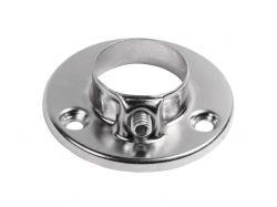 R-11/M Кріплення труби d=25 (сталь) ALVA фланець хром