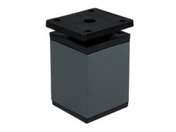 Опора регулируемая квадратная GIFF NA02-U Н=60 графит