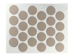 Заглушка минификса самоклеющаяся Weiss d=20 капучино (24 шт) (2222)