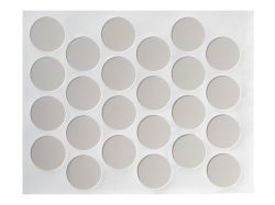 Заглушка минификса самоклеющаяся Weiss d=20 кашемир (24 шт) (702)