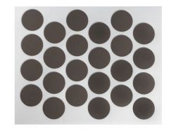 Заглушка минификса самоклеющаяся Weiss d=20 трюфель коричневый (254 шт) (748)