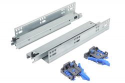 Напрямна прихованого монтажу повного висування з відштовхувачем 3D Forte GIFF PRIME (16-19мм) L=300