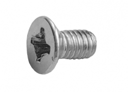 Винт DIN 965 PH2 M4*8 для распорной муфты цинк белый