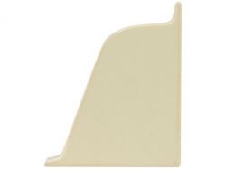 Заглушка к плинтусу 118 Rehau Светлая слоновая кость-правая 92107