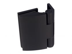 Петля стіна-скло GIFF Glass Premio FERRARA чорний матовий