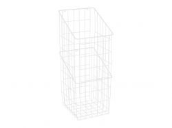 Кошик для білизни GIFF 330х250х580 білий 
