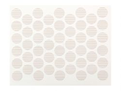 Заглушка конфирмата самоклеющаяся Weiss d=14 вудлайн крем (50 шт) (1424)