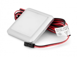 Подсветка LED GIFF Orion 1,5W белый теплый свет, металлик (БП SPS)