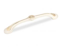 Ручка скоба GIFF 2/154/128 білий/золото