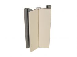 Кут до цоколю 90*-135* Volpato Н=100 слонова кістка