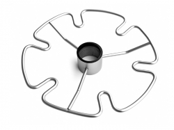 Полка для бокалов GIFF Т2 d=50 хром