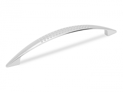 Ручка скоба ALVA 1/007/128 хром (аналог UN8804/128)