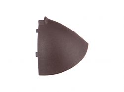 Кут до плінтуса Egger AC07 темний коричневий зовнішній 90° (901195)