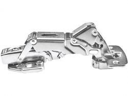 Петля накладная с доводчиком Clip-on Linken System 155* d=35 Н=0 никель (14758)