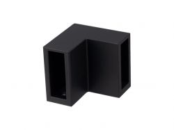 З'єднувач 90° труба-труба 30x10 мм GIFF 315 чорний матовий