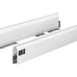 Боковина ящика ArciTech ліва Hettich L=500 H=94 біла (9.121.249)