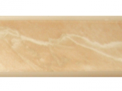 Плинтус кухонный Мрамор рыжий (92) L=3000