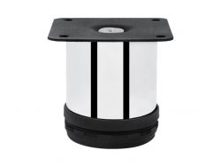 Опора регулируемая цилиндрическая GIFF Rondo 50/60 хром