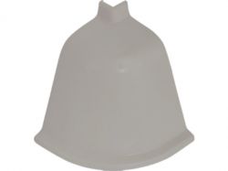 Угол к плинтусу Rehau 118 90* 98138 Дымчато-серый-внешний