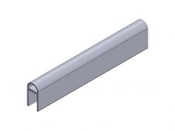 Ущільнювач 90° 8 мм скло-скло-стіна GIFF 212 L=2500 мм прозорий