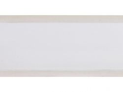 Плинтус кухонный Белый глянец (135) L=3000