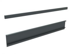 Передня панель для внутрішнього ящика GIFF PRIME FlatBox L=1200 H=167, H=199 графіт