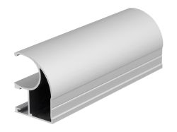 Вертикальний відкритий профіль Slider Project L=5000 (срібло)