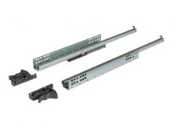 Напрямна прихованого монтажу часткового висування з дотягувачем FQ Clip HAFELE (16 мм) L=550 (433.07.998)