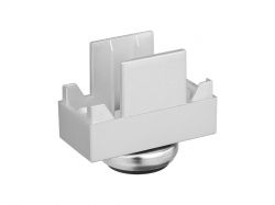 Опора з регулюванням мала пластик Volpato Stili H=29 сіра