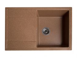 Мойка искусственный камень Solid 780х510 Модус терракот (без отверстия под смеситель)