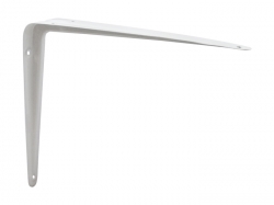 Консоль металлическая GIFF L=350 белый