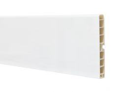 Планка цокольна Volpato L=4000 H=120 білий глянець